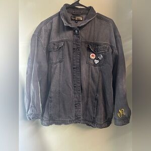 Suzanne Betro Black Jean Jacket “Custom”
